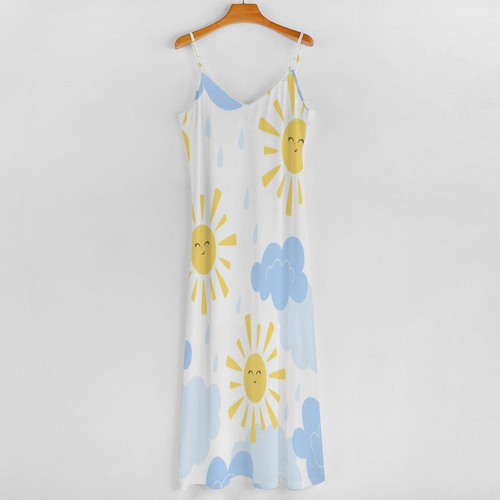 Sunny Day Ankle Long Sling Dress