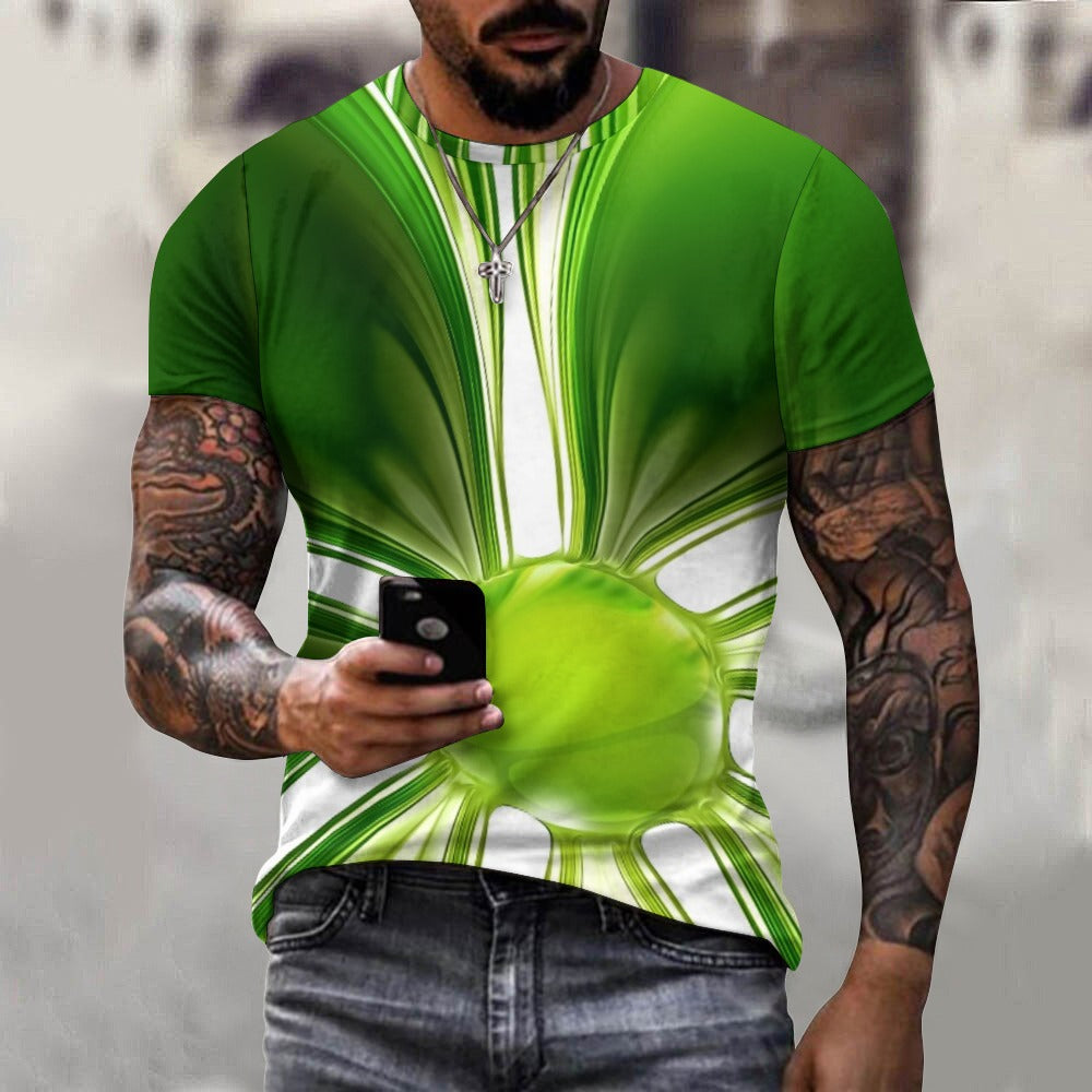 Big Green Flower Tee