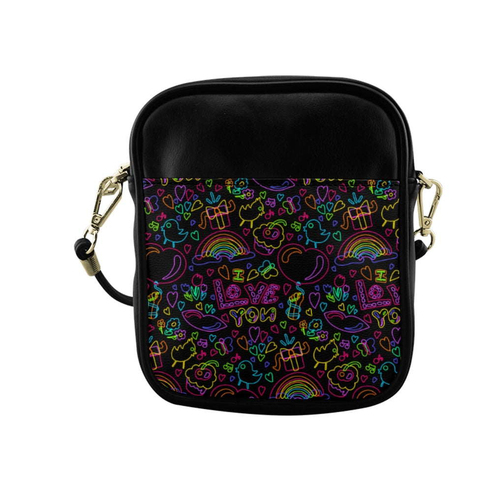 Neon Love Sling Bag