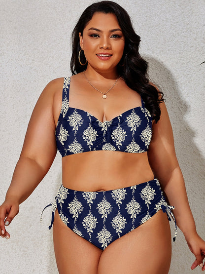 Bleue Collection, Wide Strap Two-Piece Swim Set