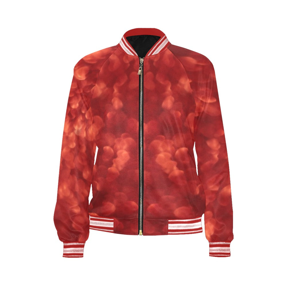 Femme Red Hearts Jacket