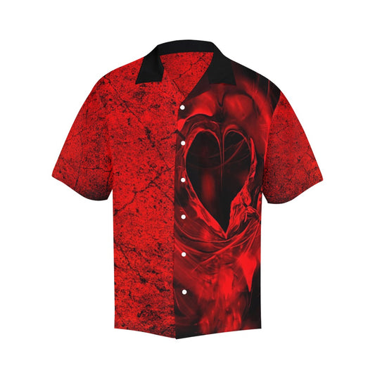 My Black Heart Button Up