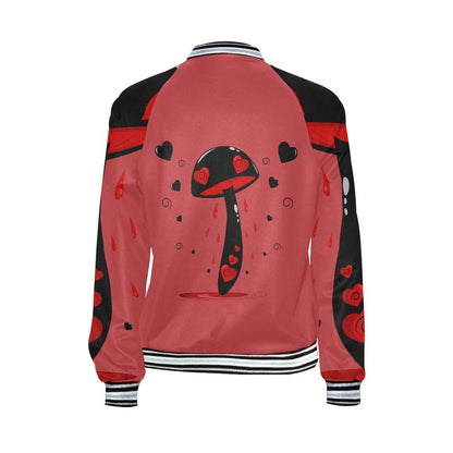 Bloody Heart Mushy Femme Zipper Jacket