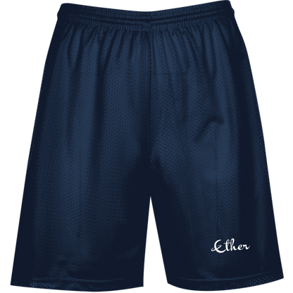 Mesh Shorts - Ether Cursive Logo