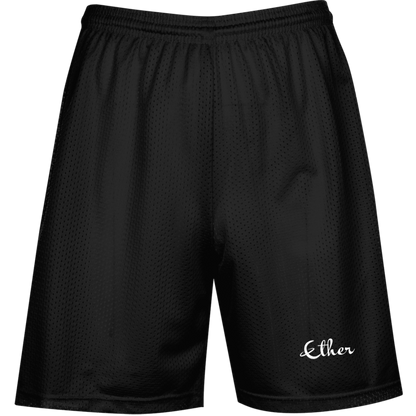 Mesh Shorts - Ether Cursive Logo