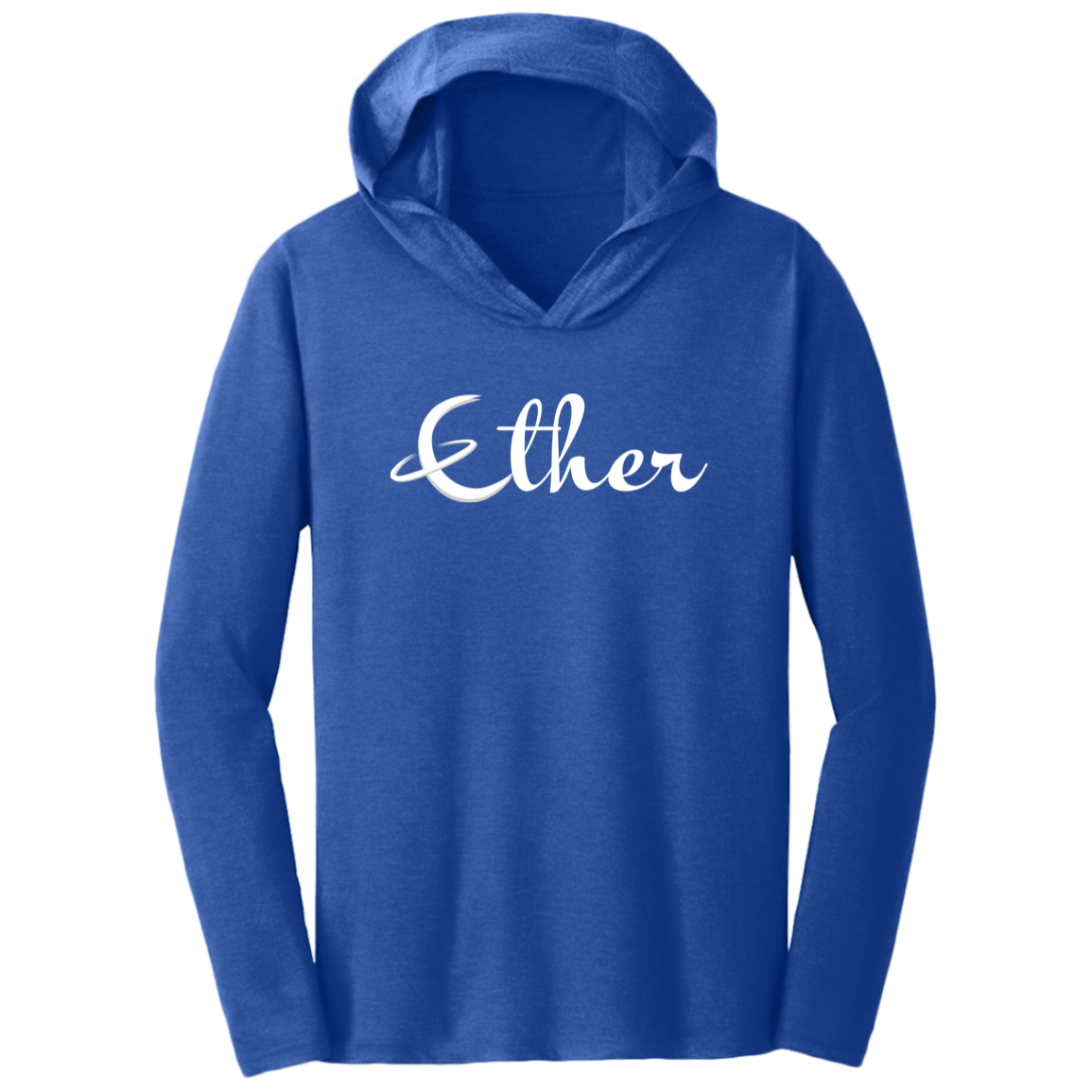 Ether Independent Hooded Shirt, Cursive Logo