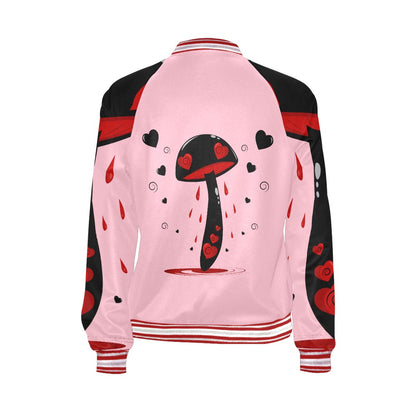 Bloody Heart Mushy Femme Zipper Jacket