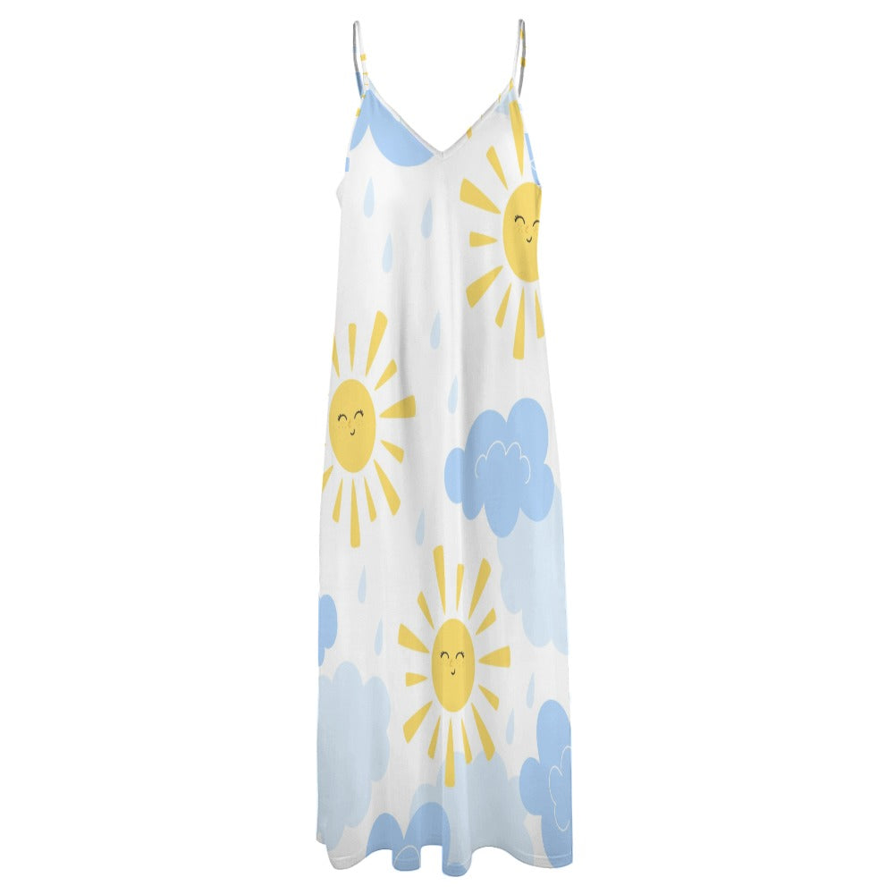 Sunny Day Ankle Long Sling Dress