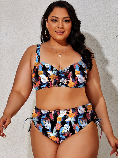 Bleue Collection, Wide Strap Two-Piece Swim Set