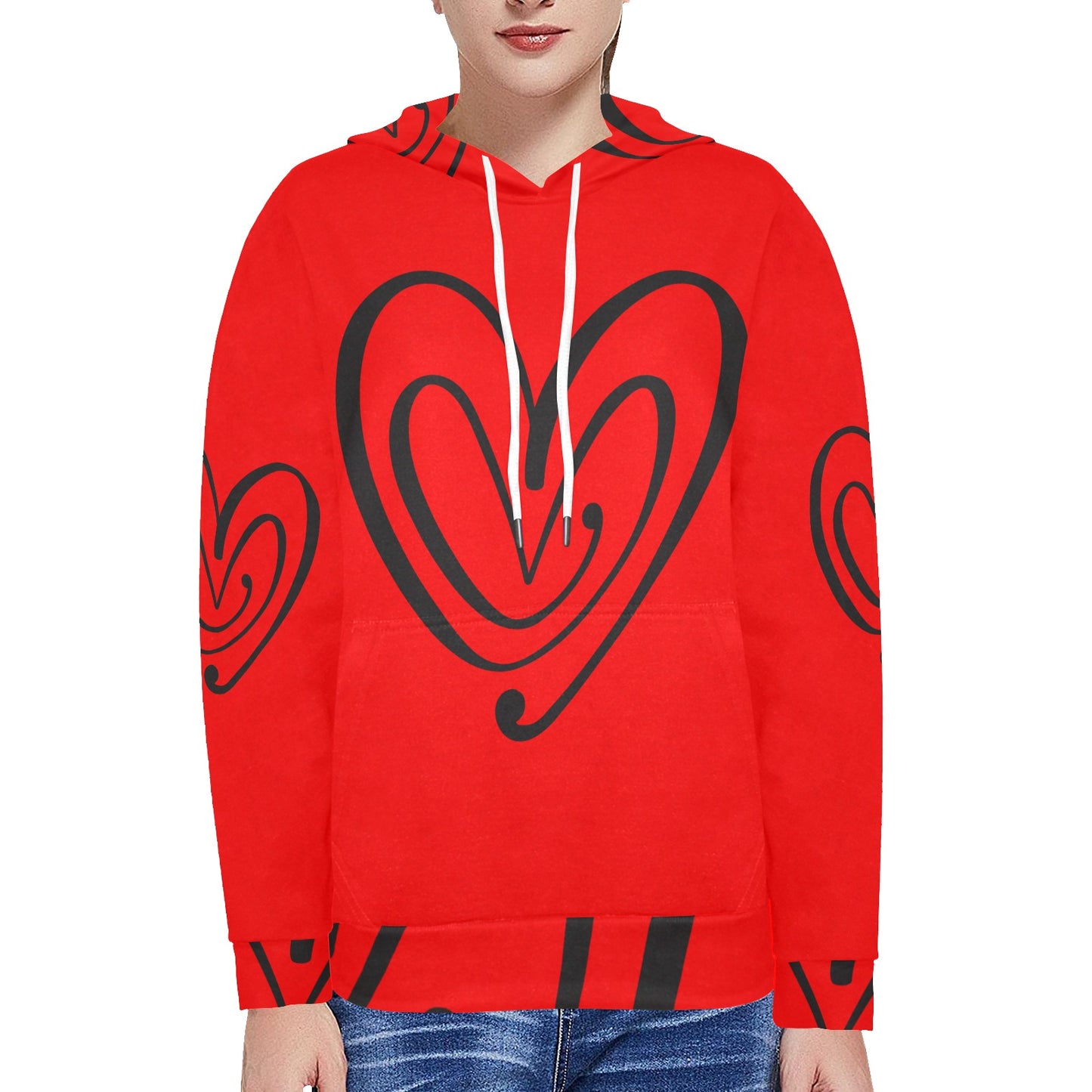 Femme Indie Heartz Hoodie