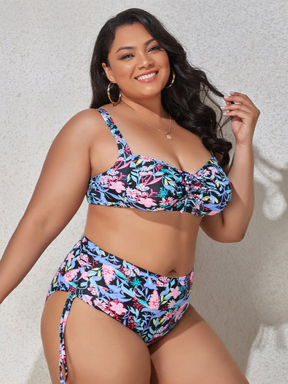 Bleue Collection, Wide Strap Two-Piece Swim Set