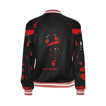 Bloody Heart Mushy Femme Zipper Jacket