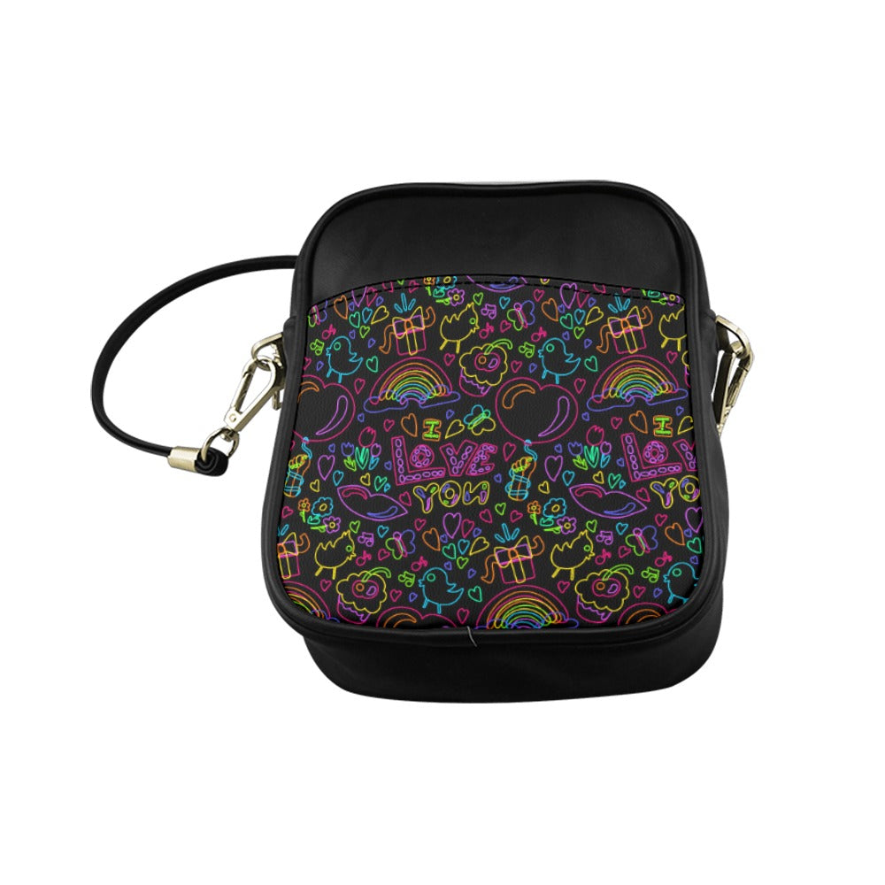 Neon Love Sling Bag