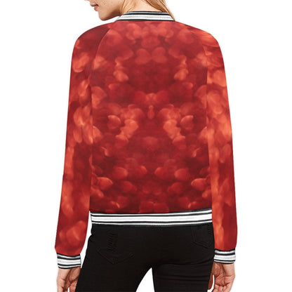 Femme Red Hearts Jacket