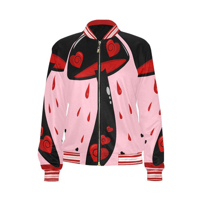 Bloody Heart Mushy Femme Zipper Jacket